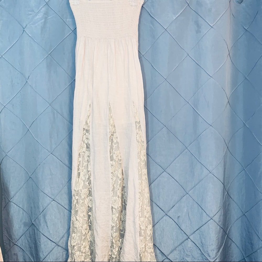 Lease to maxi dress floral medium/large